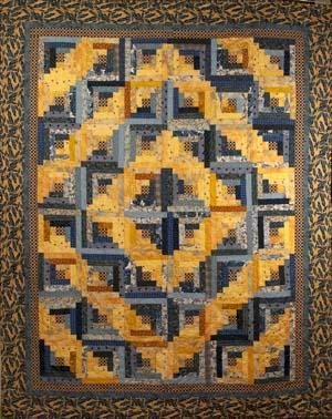 ablue_yellow_log_cabin_quilt.jpg - OLYMPUS DIGITAL CAMERA
